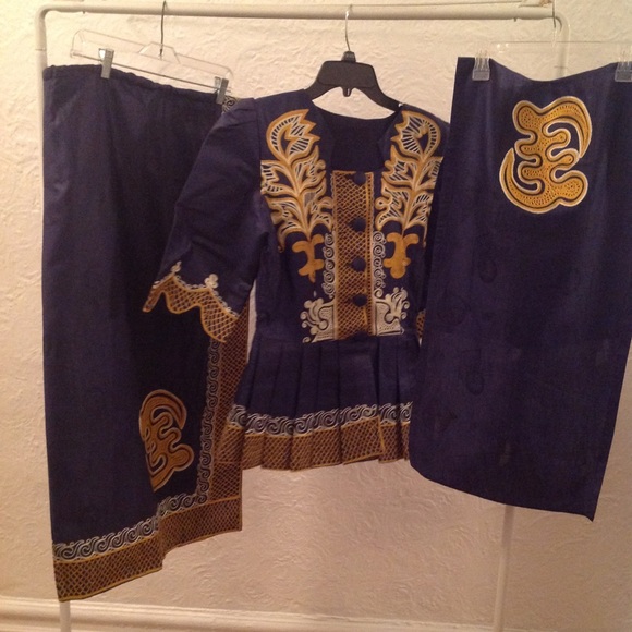 Dresses & Skirts - African 3pc attire